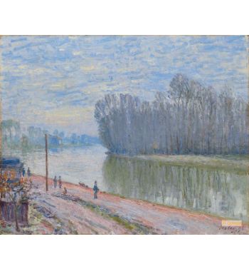 The Loing Canal Morning; Loing Canal Morning Effect 1896