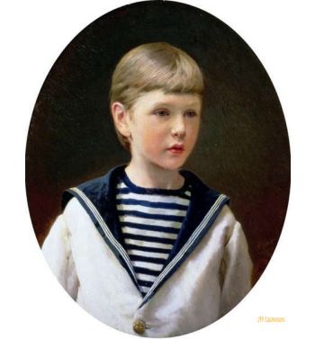 Portrait Of A Boy Possibly Prince Anatoly Levin