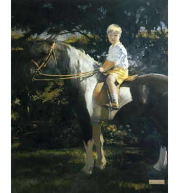 Edmund And His Pony Peanut 1930