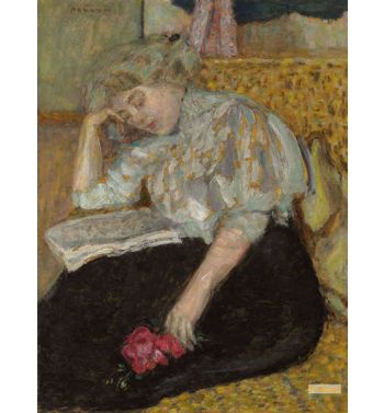 Woman With Rose, Femme A La Rose, 1908