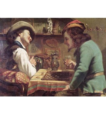 The Game Of Draughts 1844