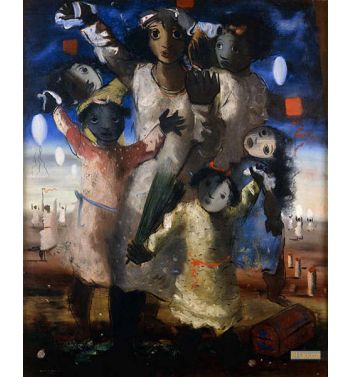 Woman And Children, 1940