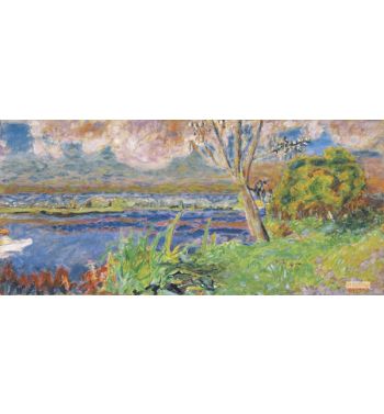 The Seine At Vernon, c1923