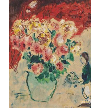 Study For Red Roofs, 1954