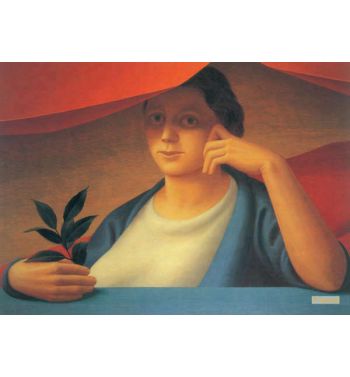 Woman with a Spring of Laurel