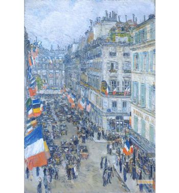 July Fourteenth Rue Daunou 1910