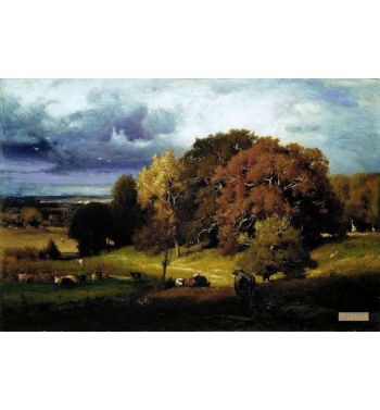 Autumn Oaks Ca 1878