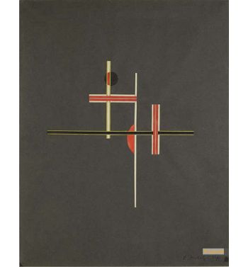 Red And Black Balance, 1922