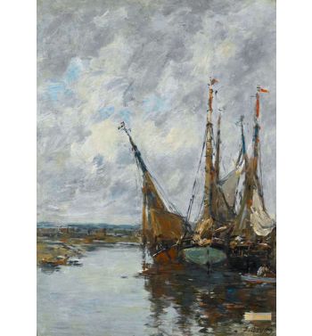 Trouville The Sailing Boats 1883 87