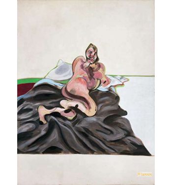 Study for Henrietta Moraes on White Ground