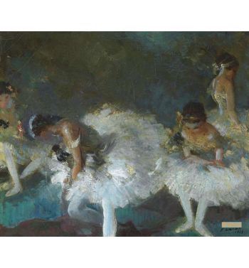 Dancers Backstage