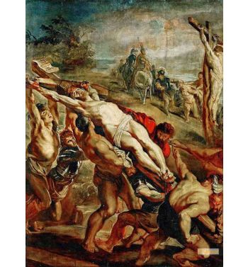Raising Of The Cross Middle Panel 