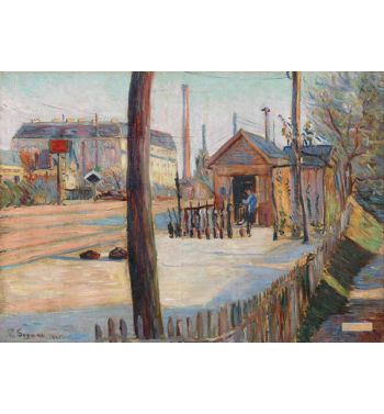 Railway Junction Near Bois Colombes