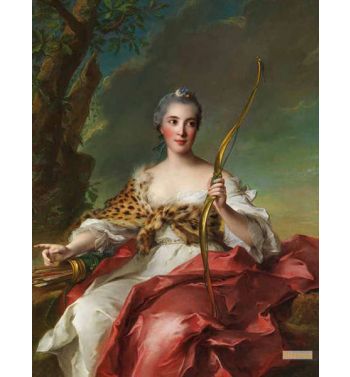 Madame De Maison-Rouge As Diana