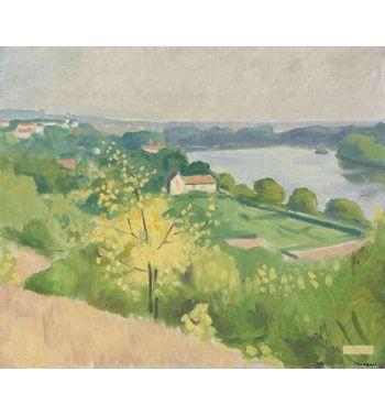 The Yellow Tree In Herblay, 1919