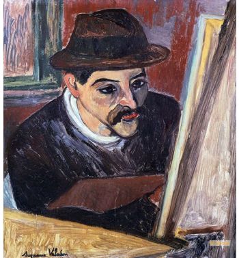 Maurice Utrillo Devant Son Chevalet 1919