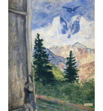 View At Peira Cava 1930