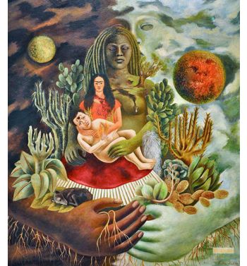 The Love Embrace Of The Universe The Earth Mexico Myself Diego And Senor Xolotl