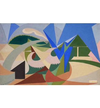 Landscape Forces Garden N, 2, 1917