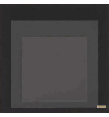 Sheet 9 From The 10 Portfolio, Homage To The Square, 1970