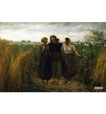 Returning From The Fields 1871