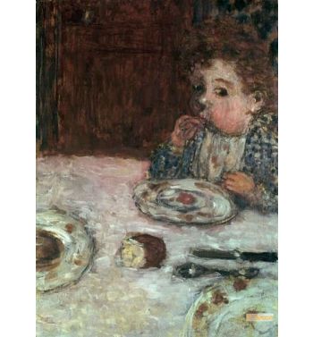 Child At Breakfast