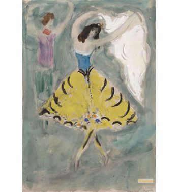 Costume Design For Aleko, 5