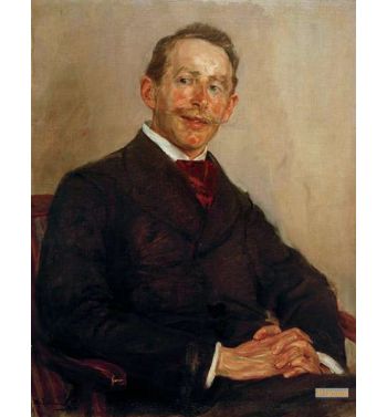 Portrait Of Dr Max Linde