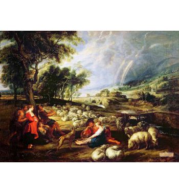 Landscape With A Rainbow