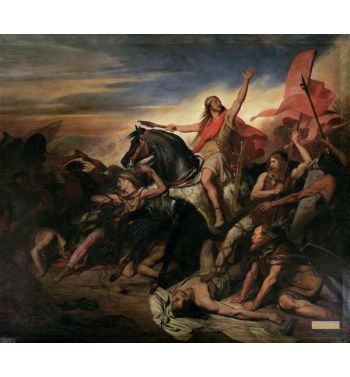 Battle Of Tolbiac In Ad 496 1837