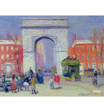 Washington Square Park c1908