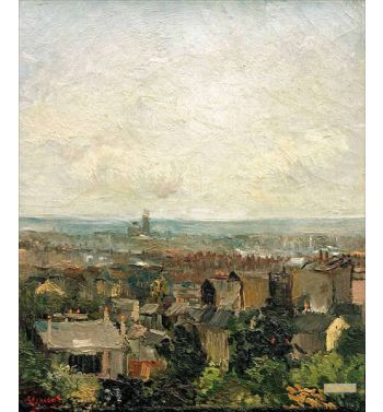 View Of Paris From Montmartre