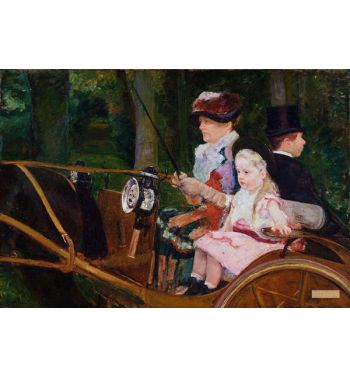 A Woman And A Girl Driving