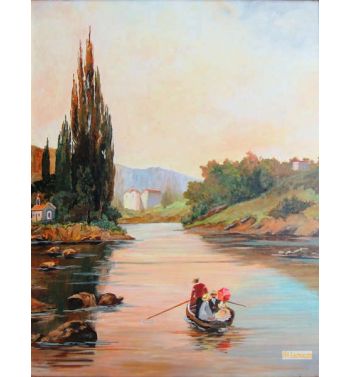 Boating On The River