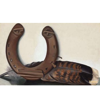 Horseshoe With Feather No, 1 1935