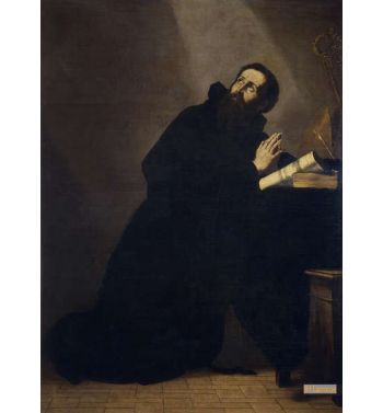 San Agustín En Oración