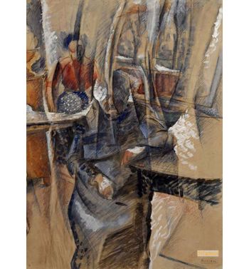 Interior With Two Female Figures