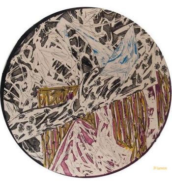Swan Engraving circle II State III 1983