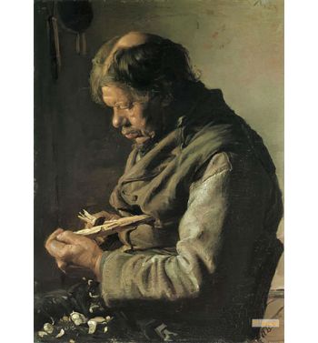 Lars Caihede Carving A Stick