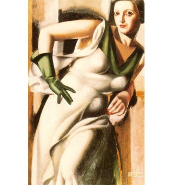 Woman With A Green Glove