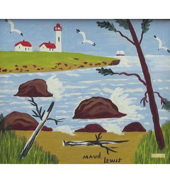 Lighthouse Yarmouth County C1965