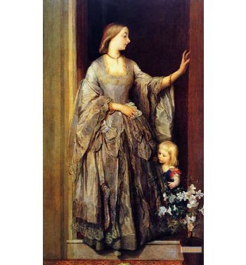 Lady Margaret Beaumont And Her Daughter