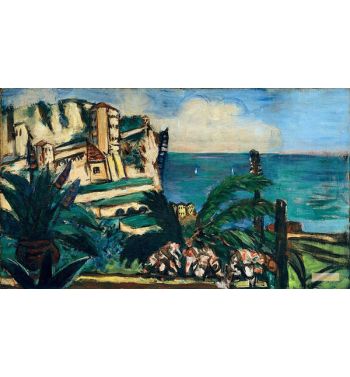 Riviera Landscape With Rocks, 1