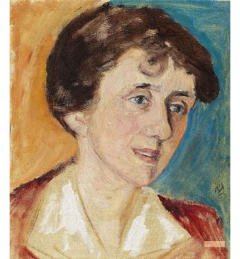 Portr T Woman Signe Hallberg 1916