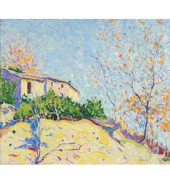 Landscape At Cagnes, C, 1909