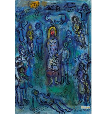 Around The Woman With A Red Face