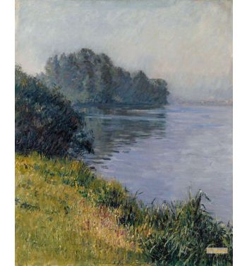 La Seine A L'Ile Marante Par Temps Brumeux