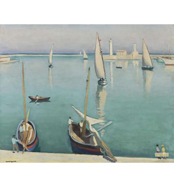 Sailing Boats In Sète