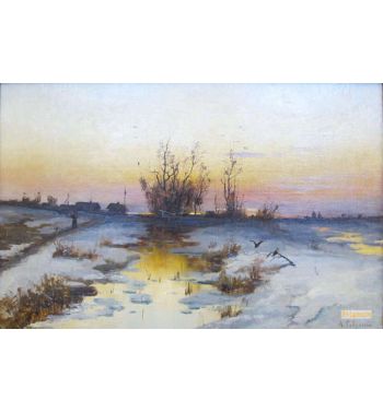 Sera Di Primavera 1880 Ca
