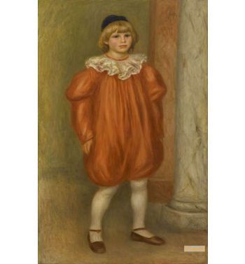 Claude Renoir In Clown Costume
